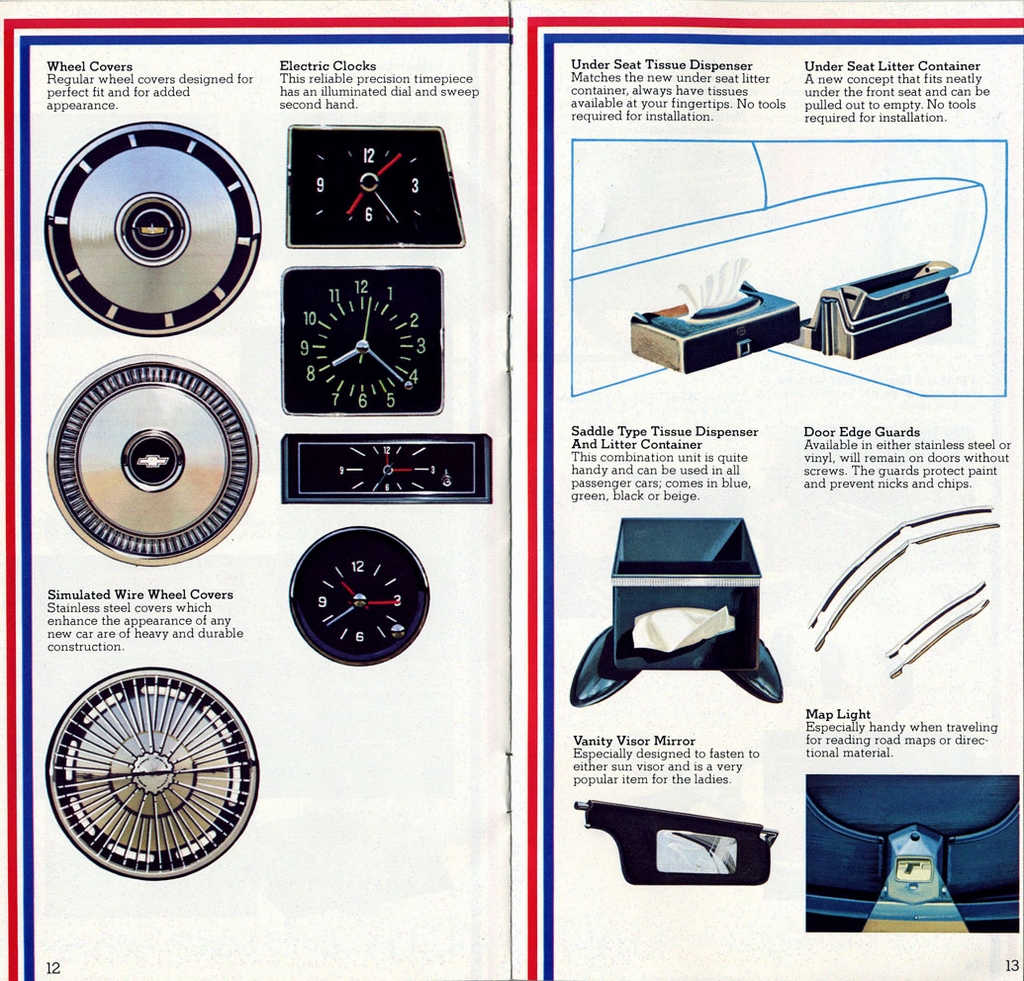 1975 Chevrolet Accessories Folder Page 5